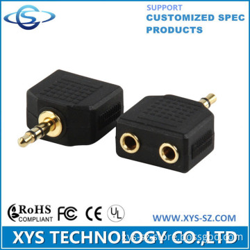 3.5mm Stereo to 2 x 3.5mm Stereo Jack Splitter Adaptor